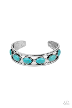 River Rock Canyons Blue Paparazzi Bracelet