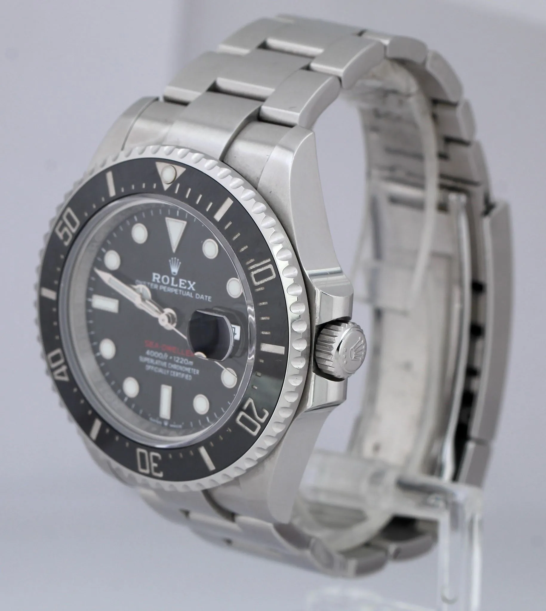 Rolex Sea-Dweller Black Stainless Mark II 50th-Anniversary 126600 43mm Watch BP
