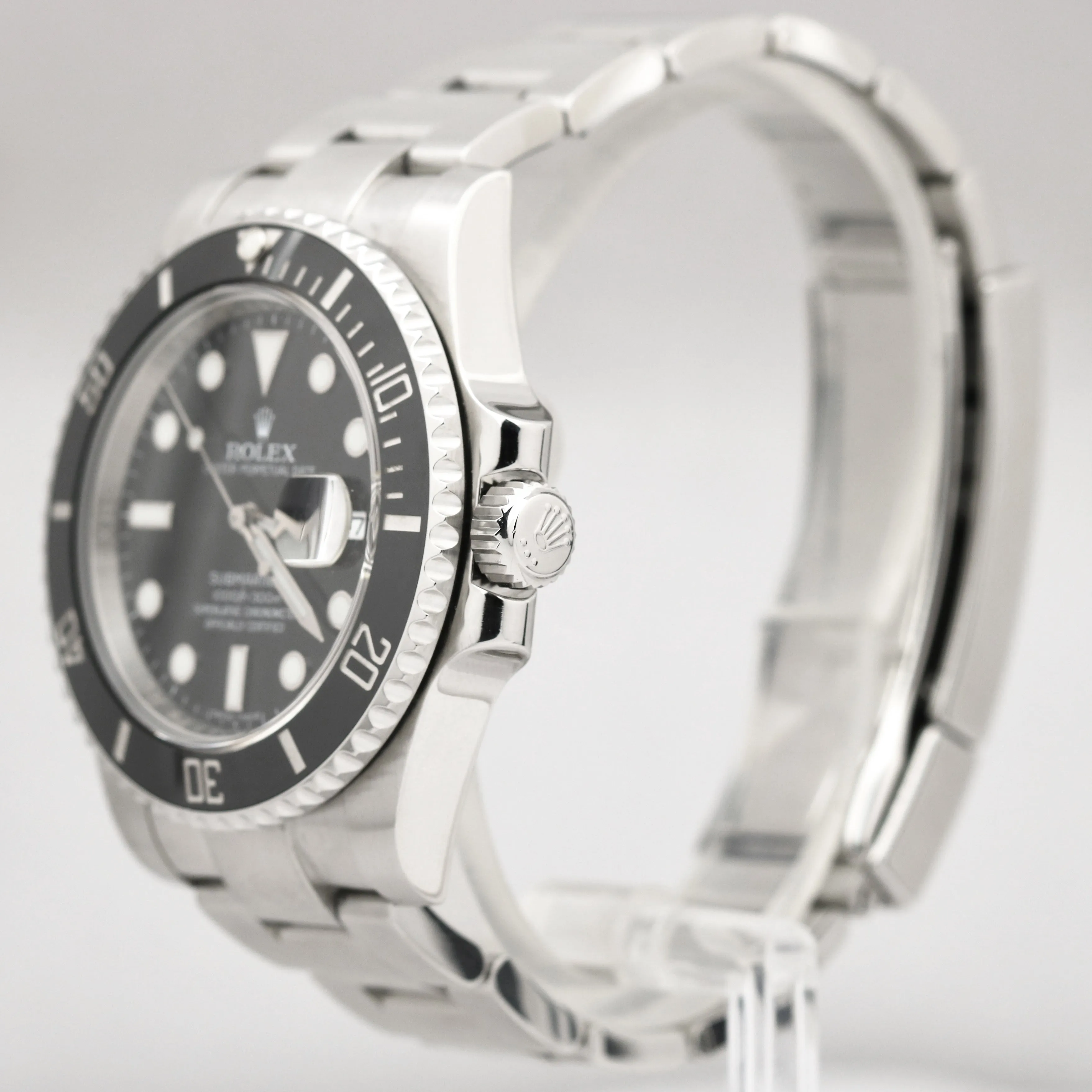 Rolex Submariner Date Black Ceramic Stainless Steel 116610 LN 40mm Watch B P