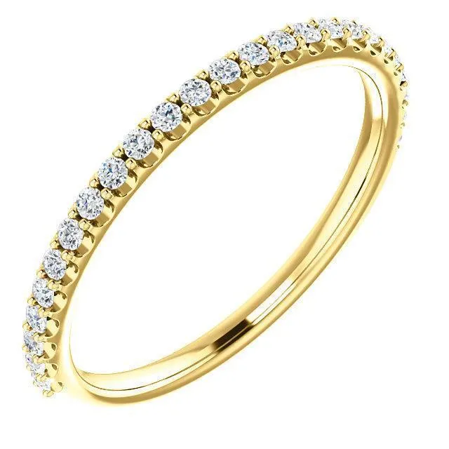 Round Center Stone 4 Claw Prongs Diamond Accent Ice Solitaire Ring