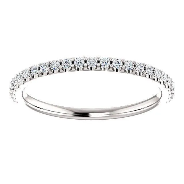 Round Center Stone 4 Claw Prongs Diamond Accent Ice Solitaire Ring