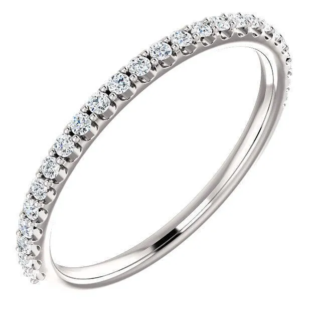 Round Center Stone 4 Prongs Diamond Accent Ice Solitaire Ring