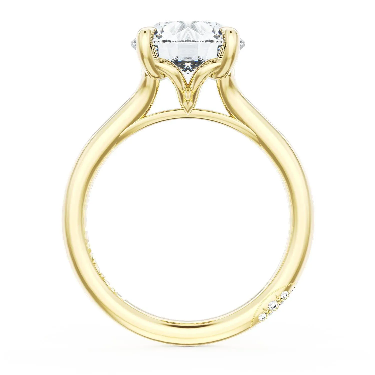 Round Solitaire Engagement Ring