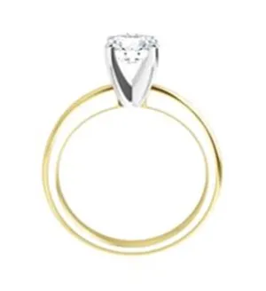 Round Solitaire Engagement Ring