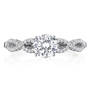 Round Solitaire Engagement Ring