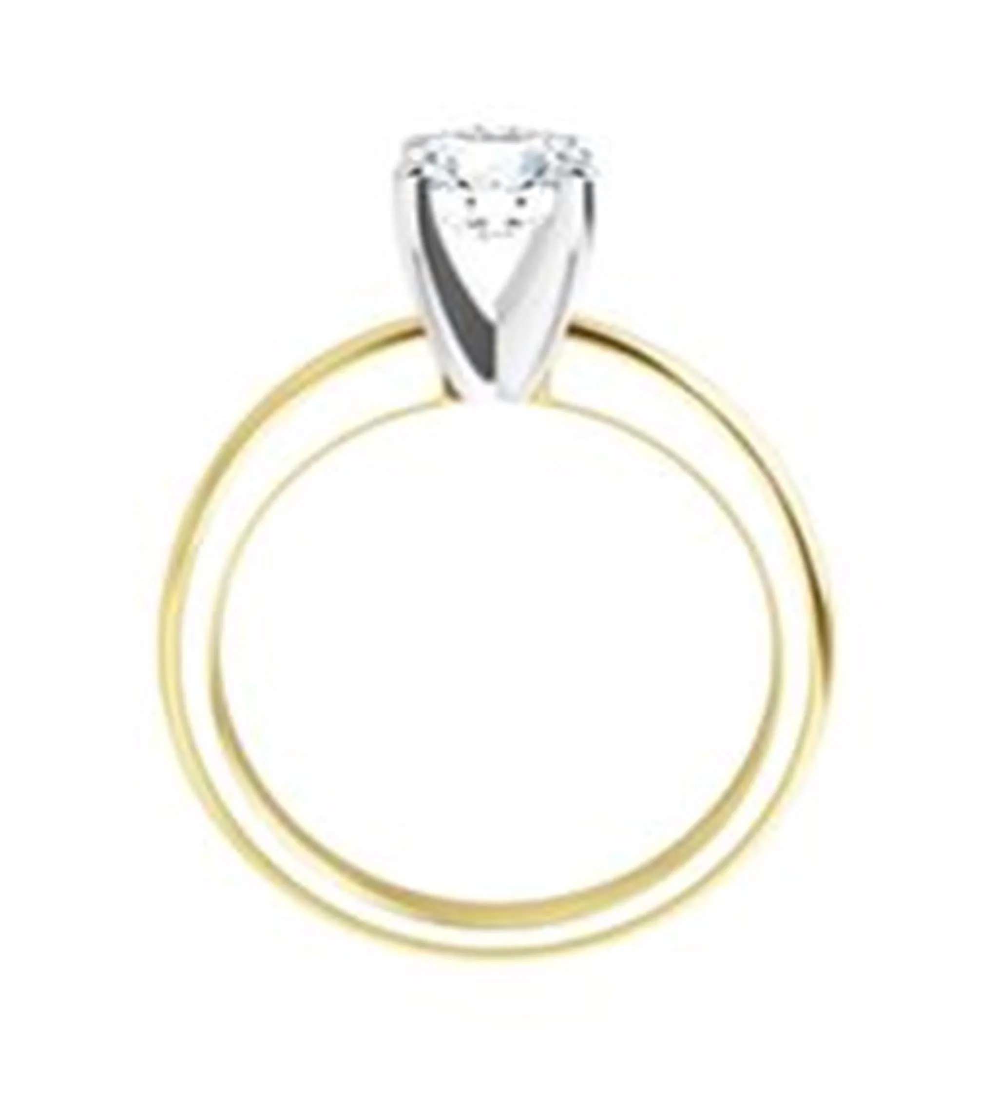 Round Solitaire Engagement Ring