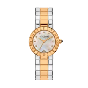Saint Honore ORSAY Women's White MOP Dial Stainless Steel/Rose Gold Bracelet Watch