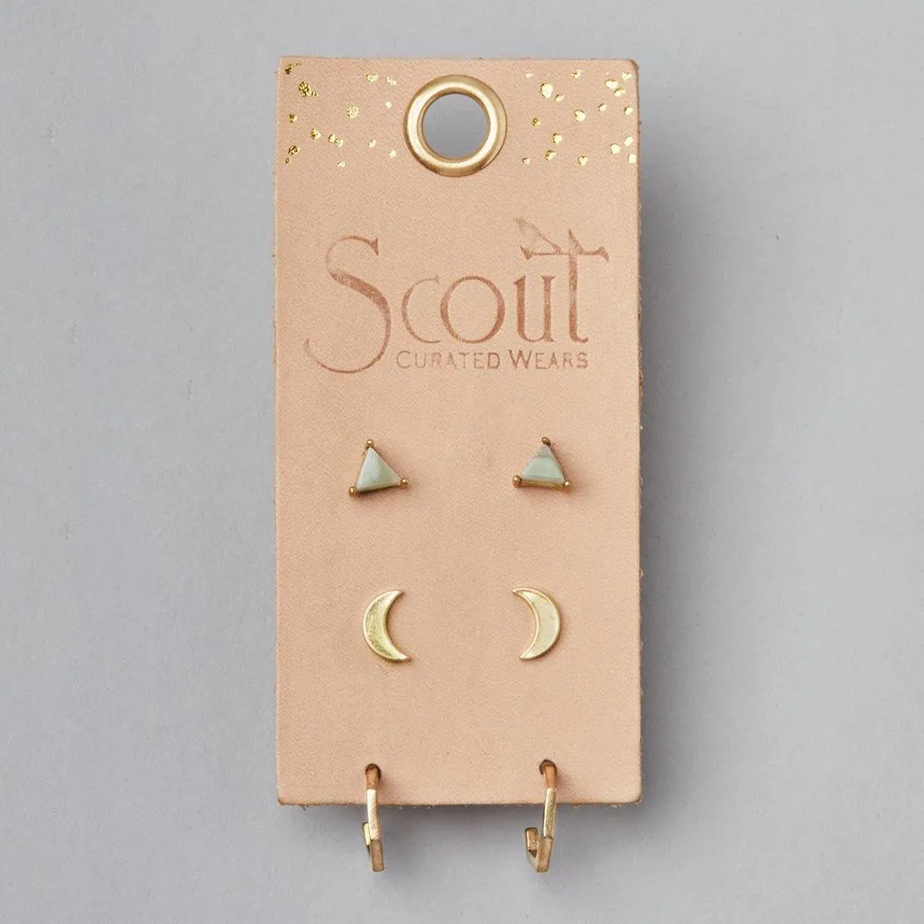 Scout Curated Wears Ella Stud Trio