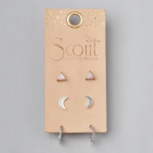 Scout Curated Wears Ella Stud Trio