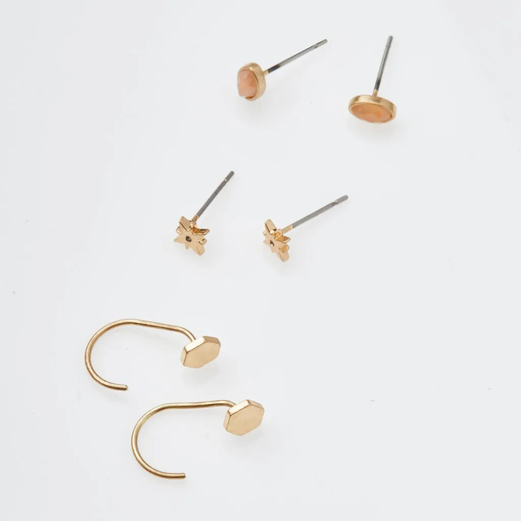 Scout Curated Wears Gabby Stud Trio