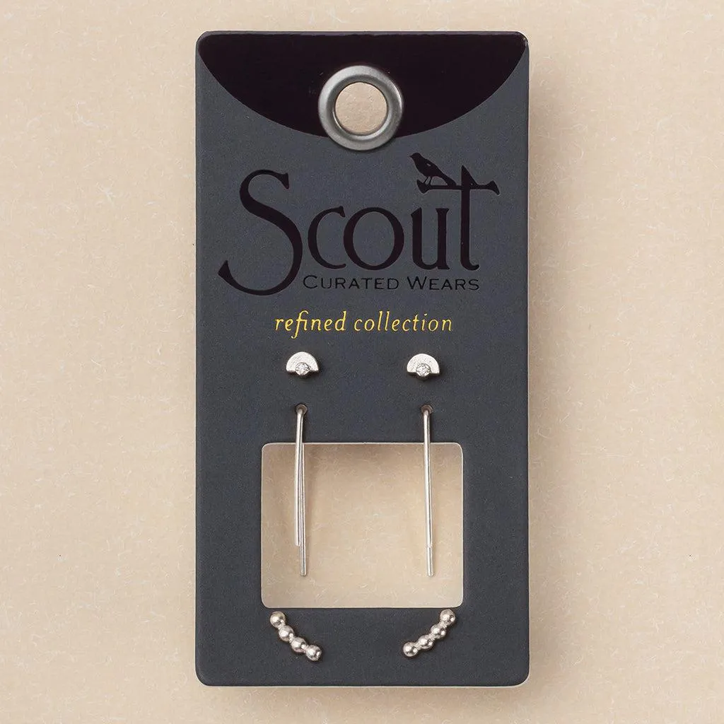 Scout Curated Wears Venus Stud Trio