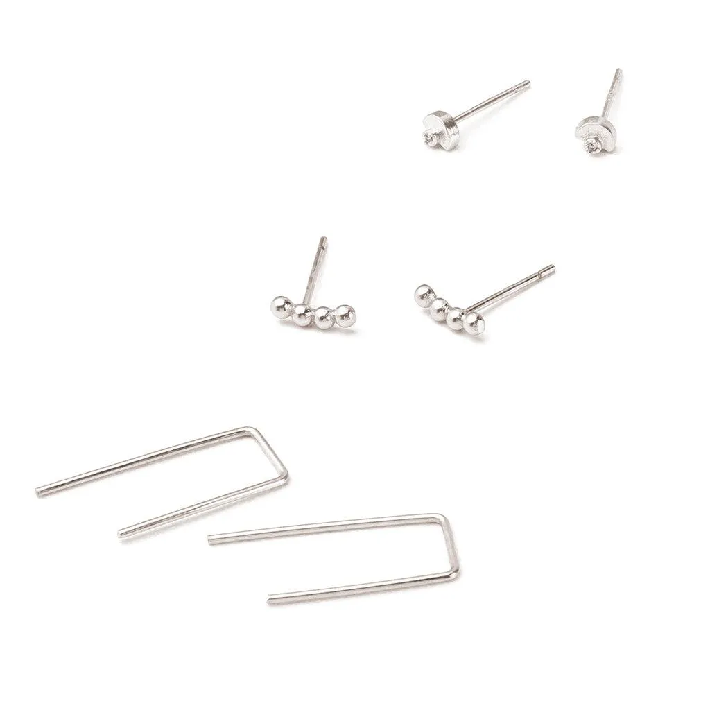Scout Curated Wears Venus Stud Trio