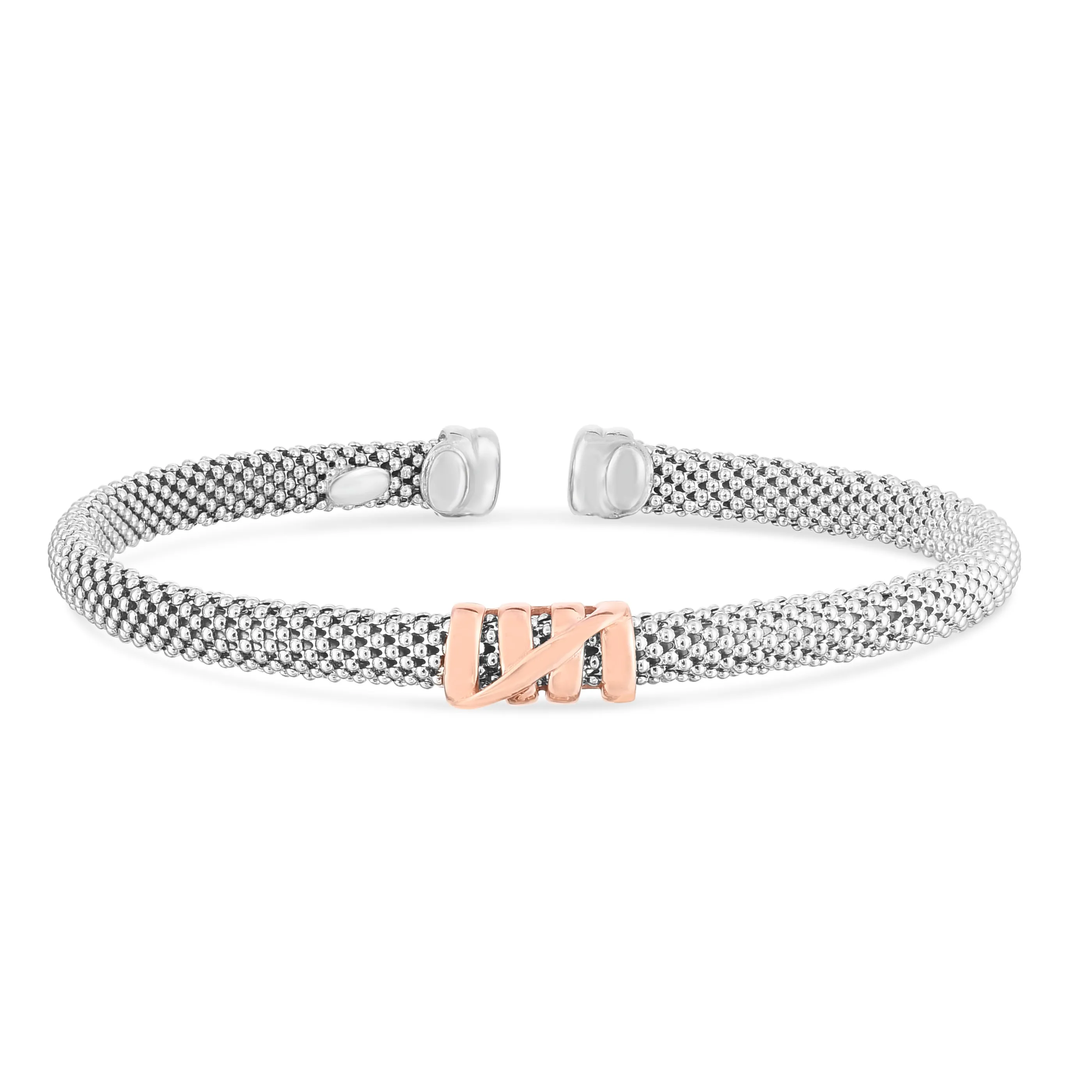 Silver & 18K Gold Small Tally Prosecco Bracelet