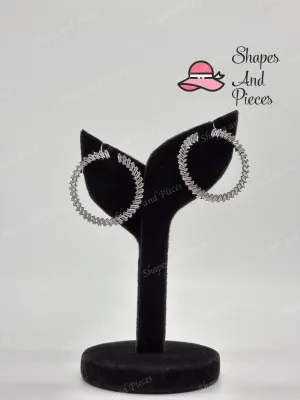 Silver Hoop Earrings