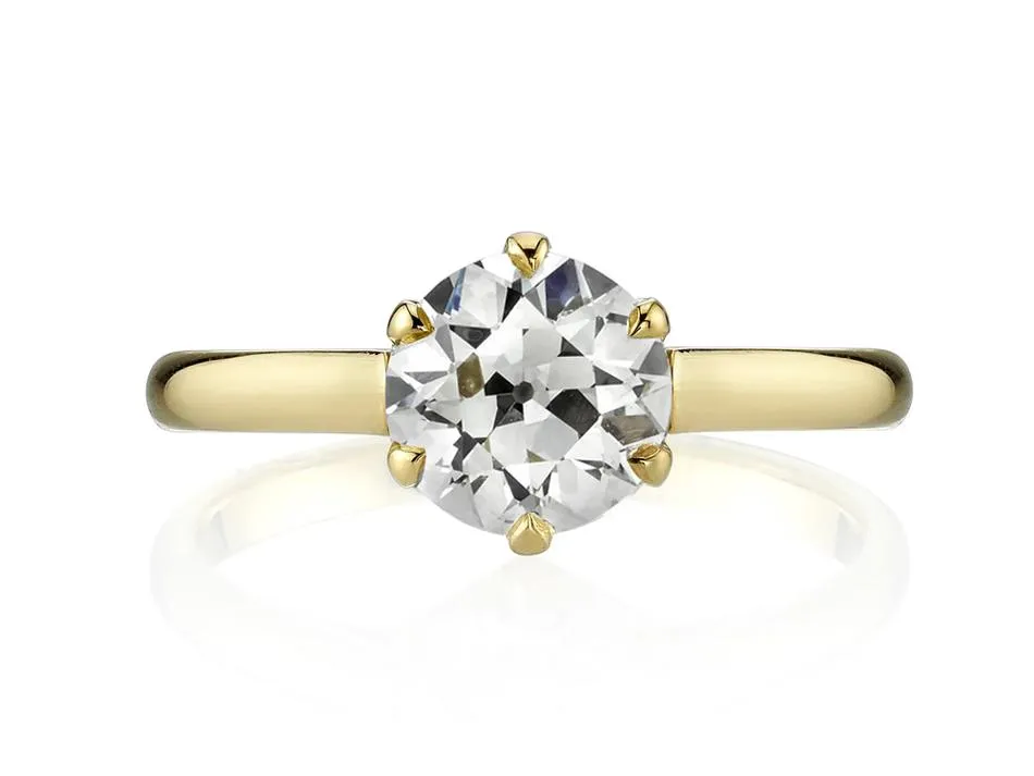 Single Stone 1.37 cttw. Diamond Solitaire