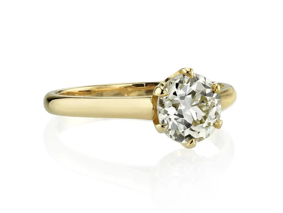 Single Stone 1.37 cttw. Diamond Solitaire