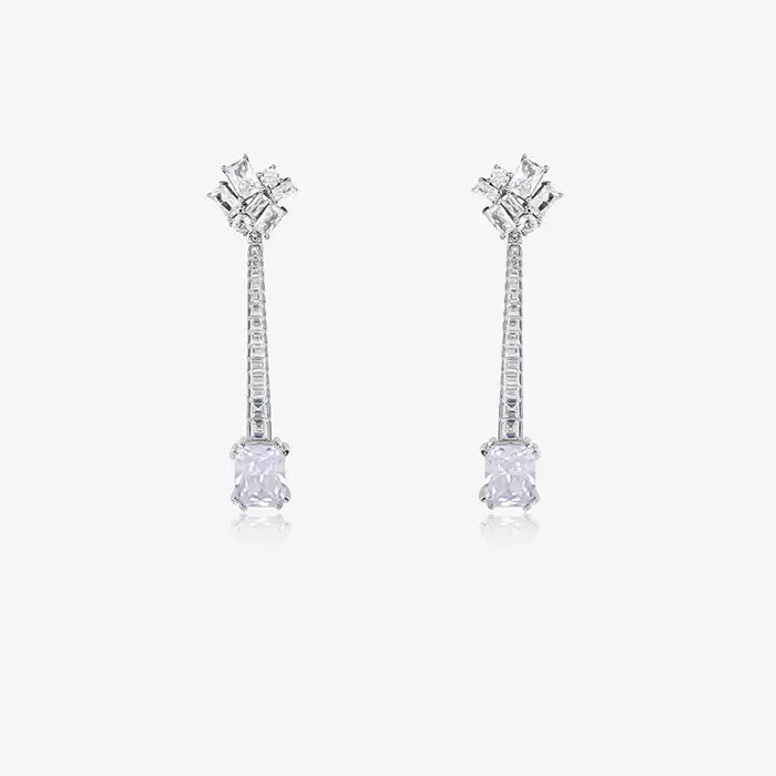 Sleek Elegance Dangle Earrings