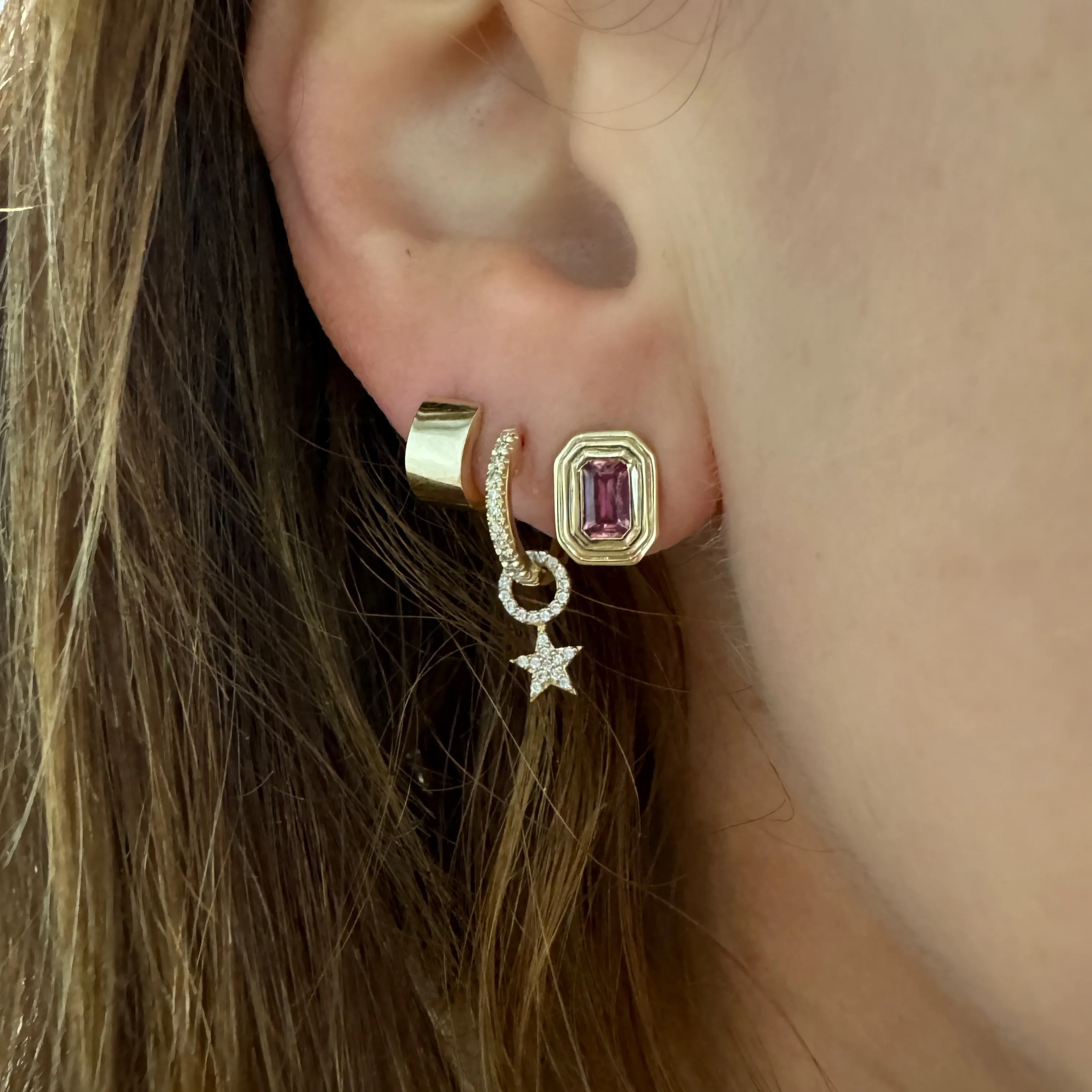 Sleek Micro High Polish Huggie Hoops