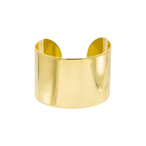 Solid Wide Cuff Bangle Bracelet