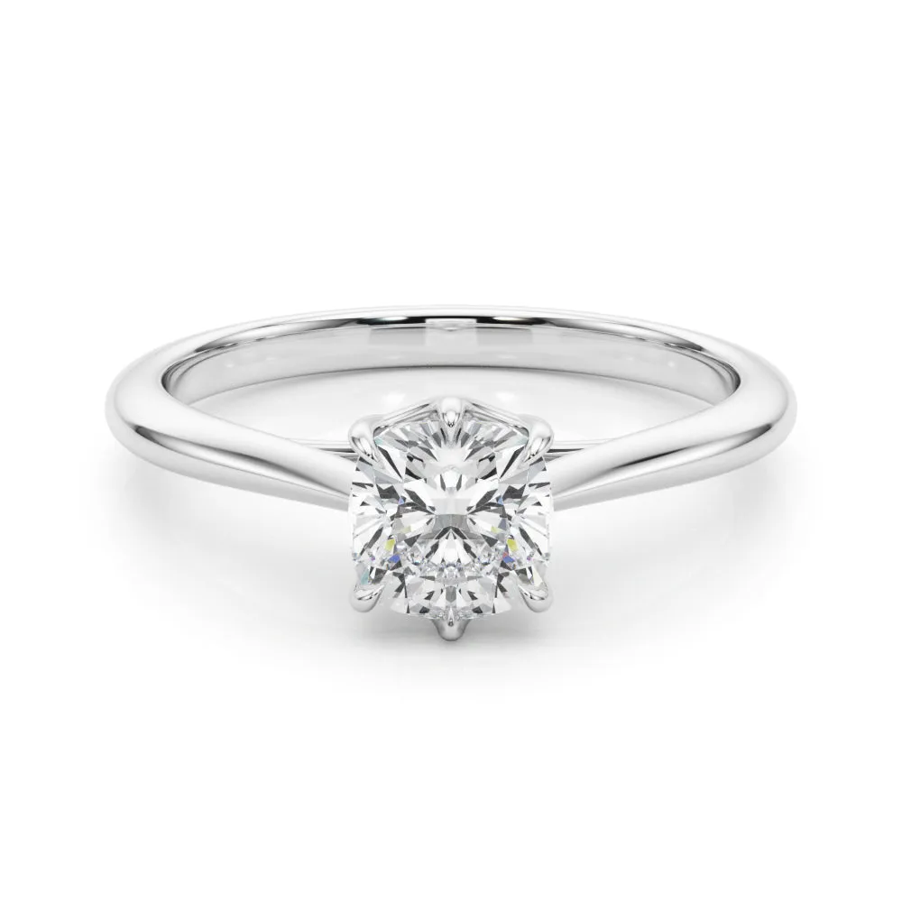 Solitaire 5.25X5.25 Cushion - TN85332.5.25