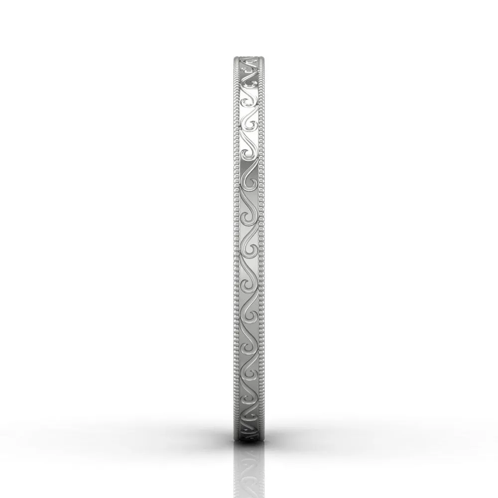 Solitaire Wedding Band