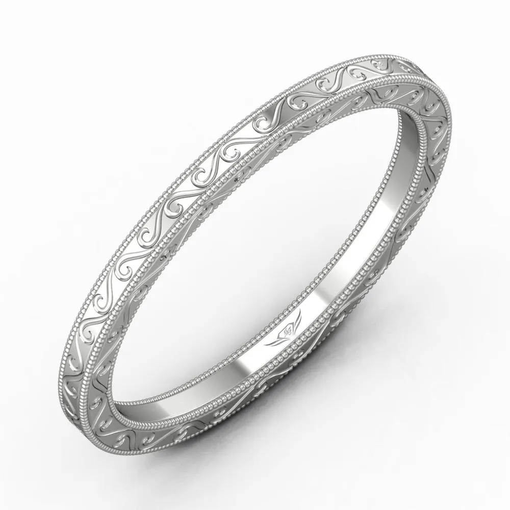 Solitaire Wedding Band