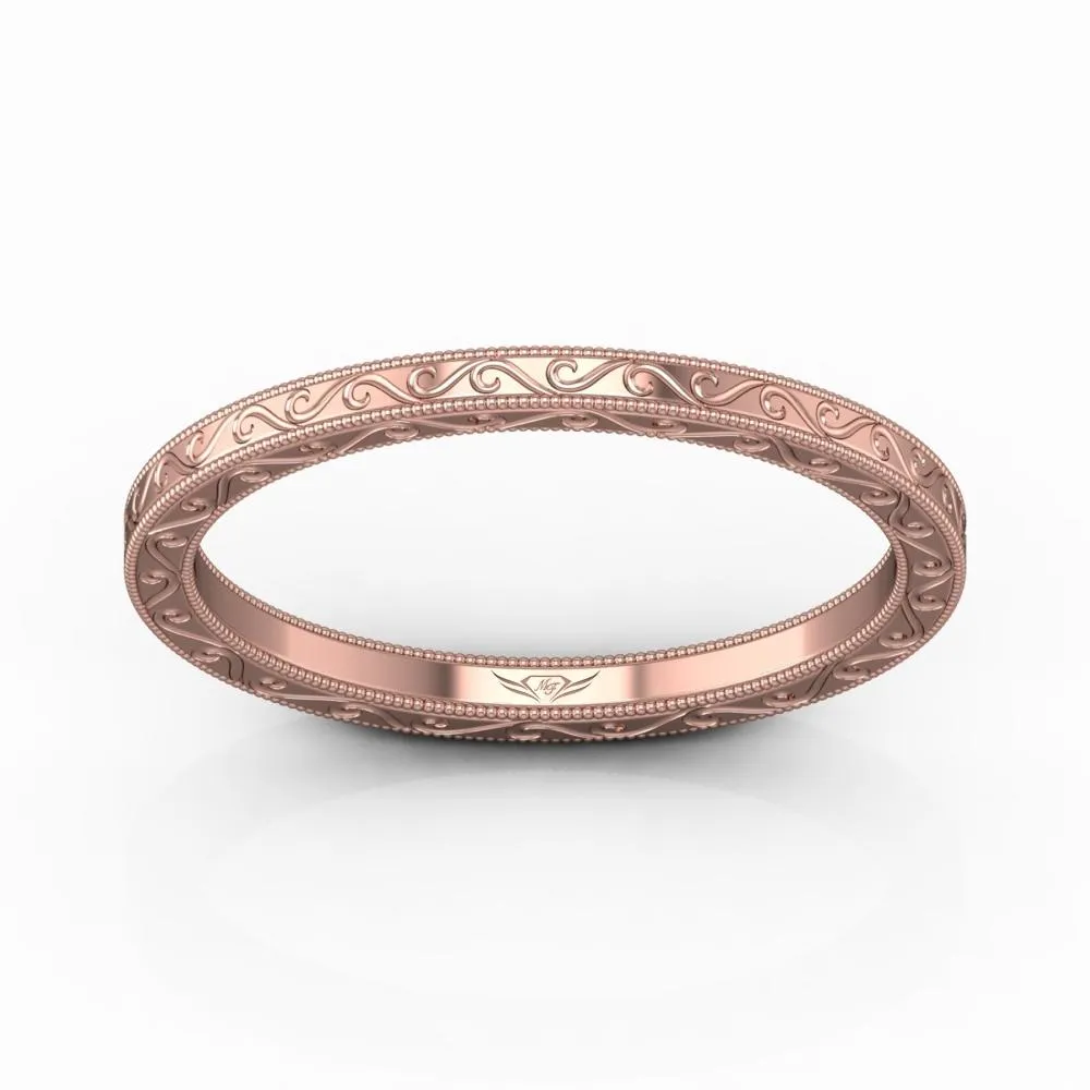 Solitaire Wedding Band