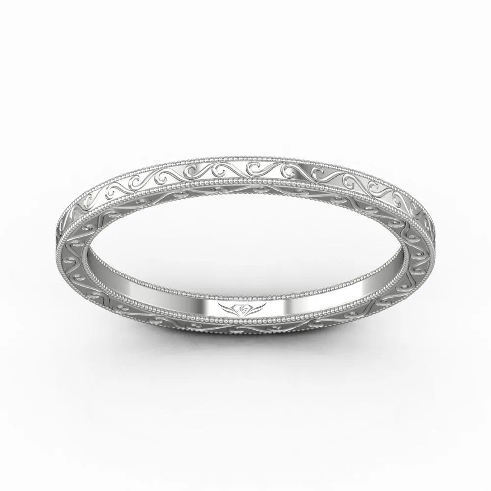 Solitaire Wedding Band