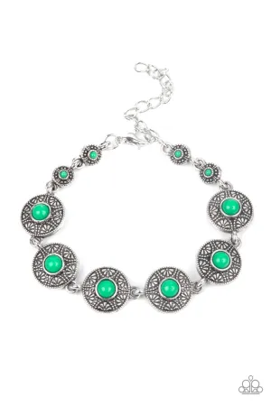 Springtime Special Green Paparazzi Bracelet