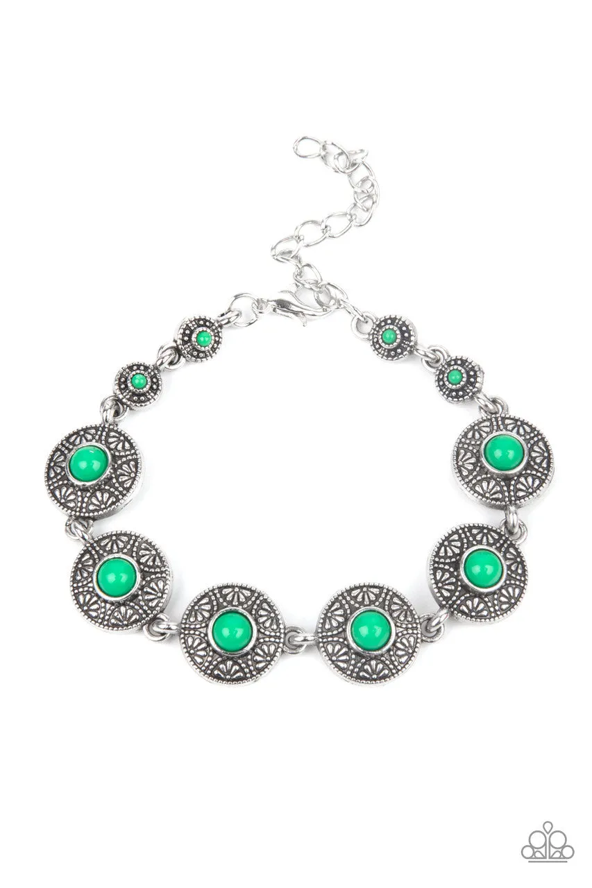Springtime Special Green Paparazzi Bracelet