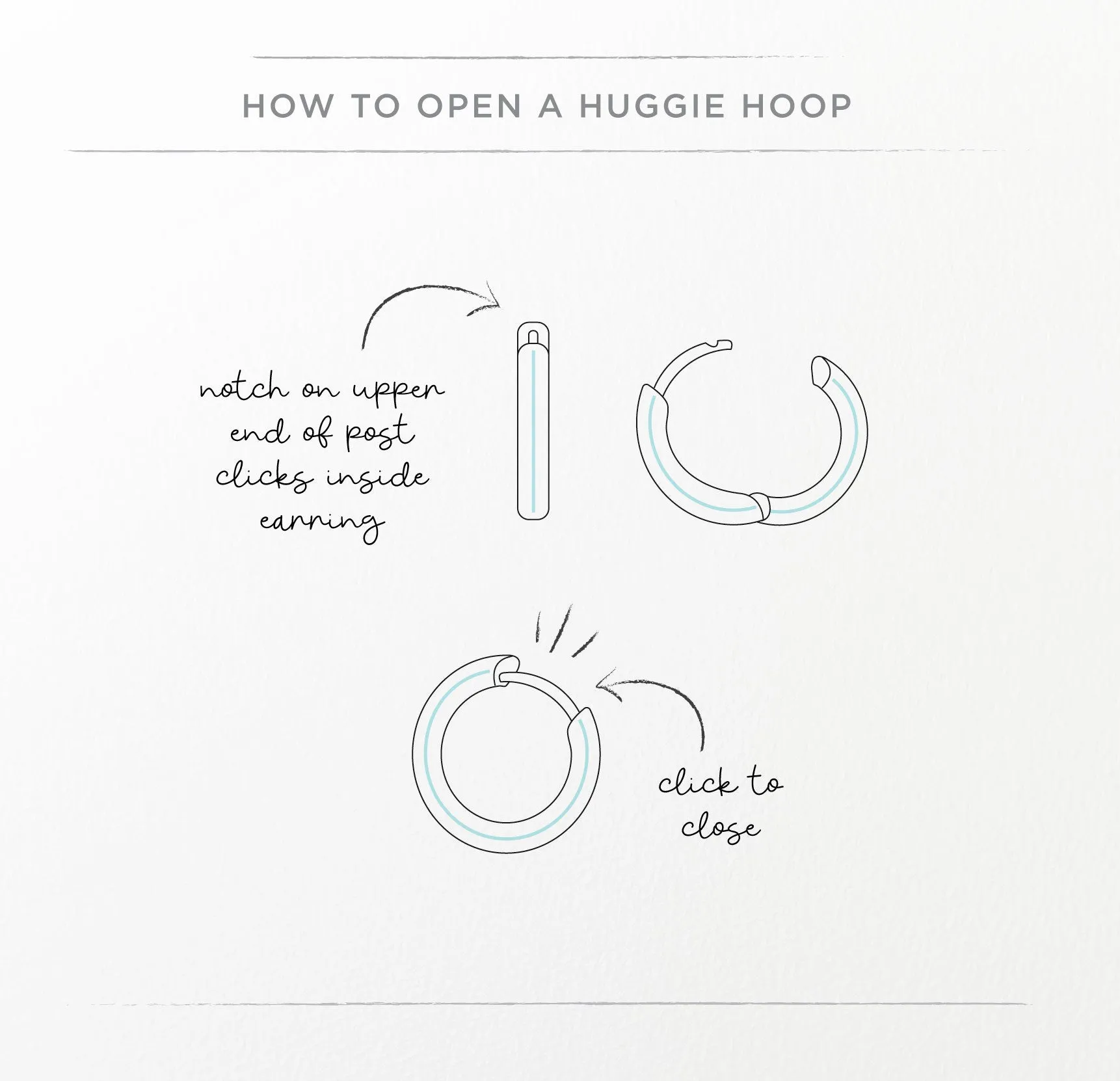 Squirrel Huggie Hoops