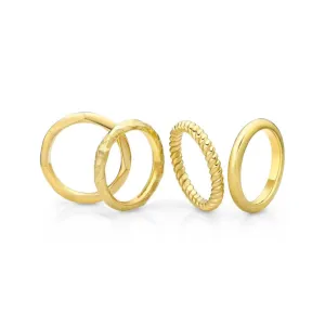 Stackable Gold Rings
