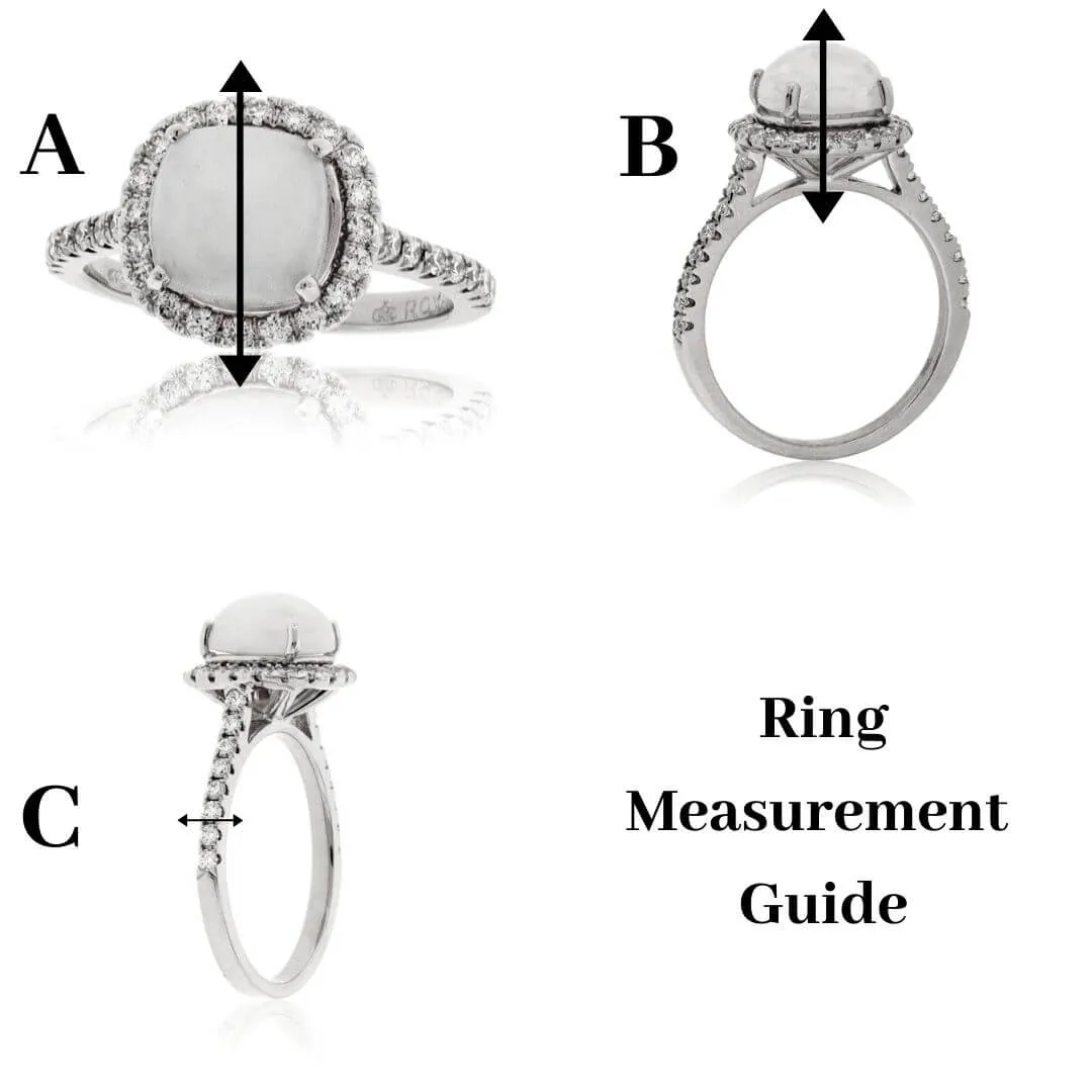 Stackable Mountain Diamond Ring