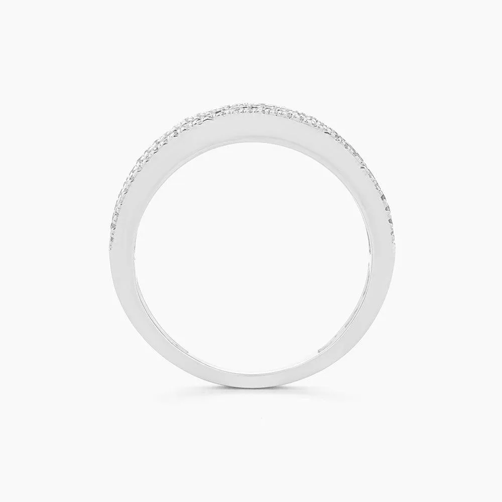 Starry Eyed Stackable Ring