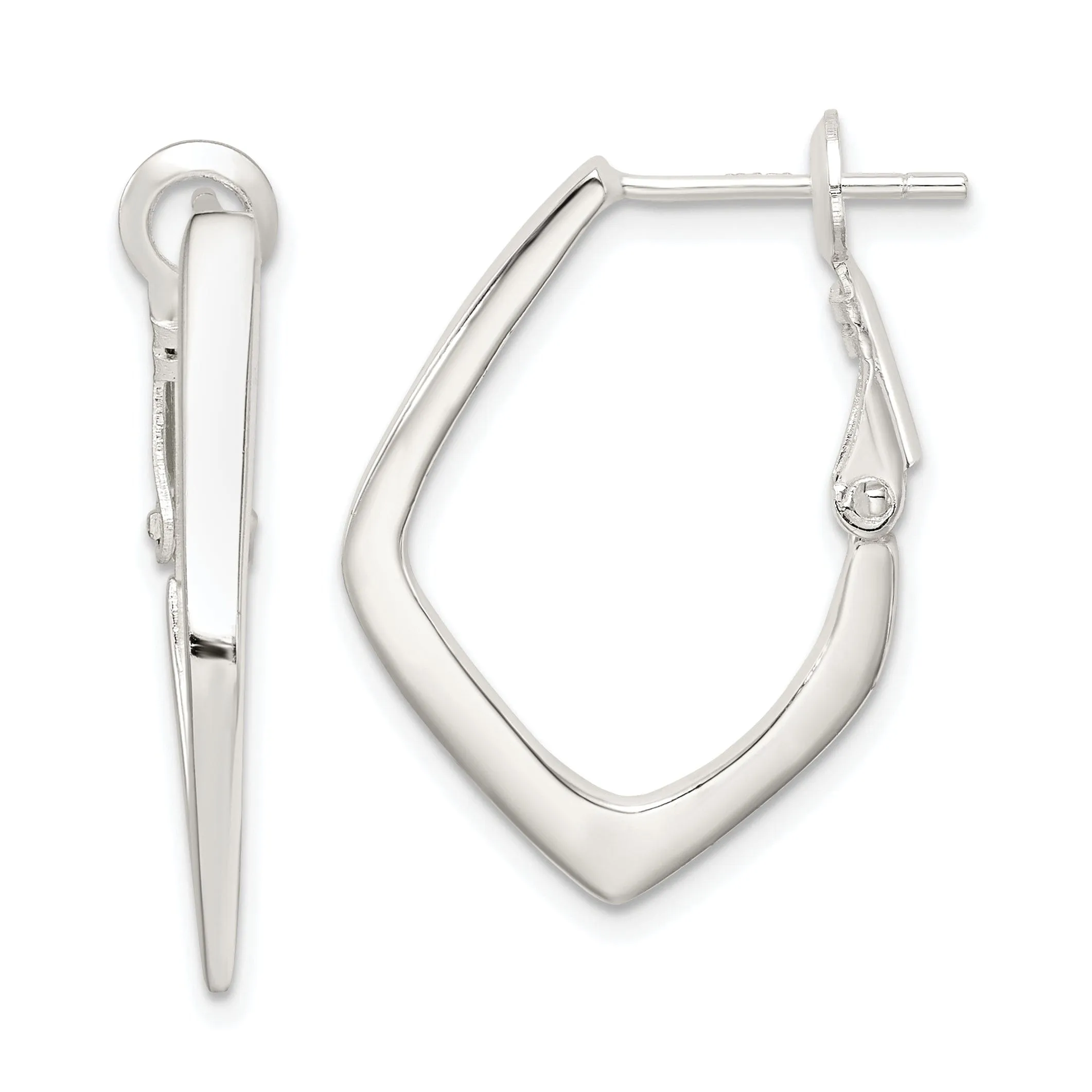 Sterling Silver Clip Back Earrings
