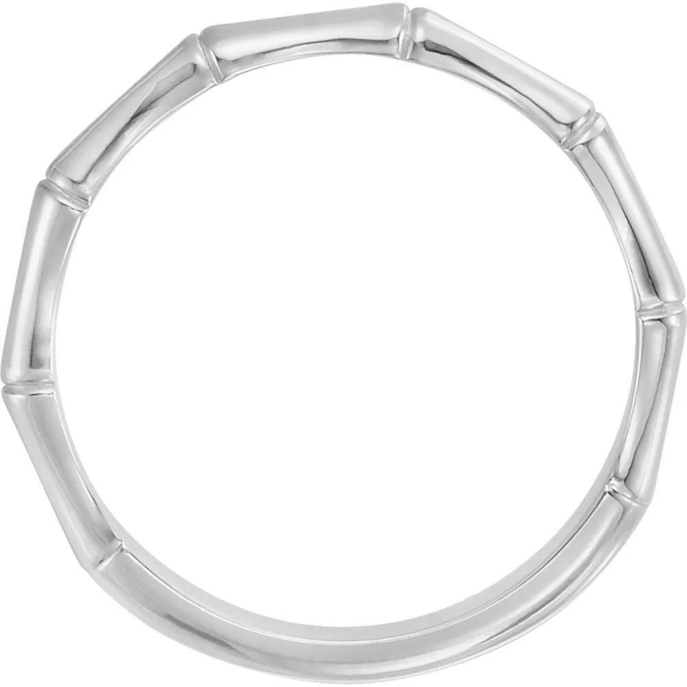 Sterling Silver Stackable Fashion Ring, Size 7