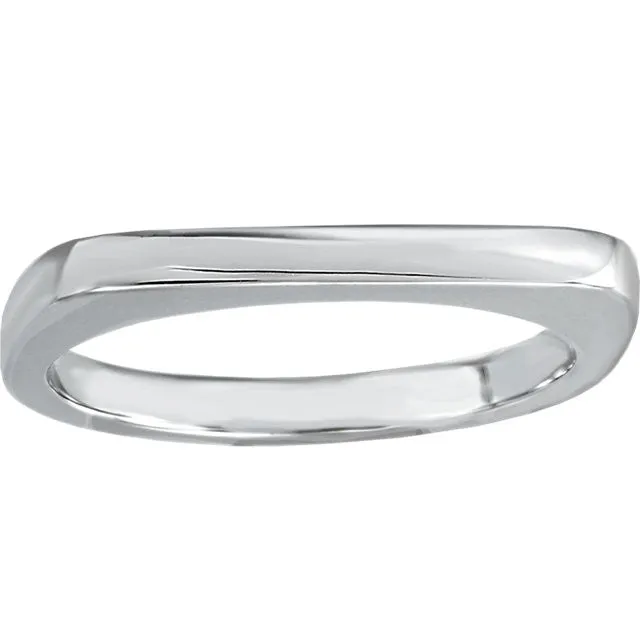 Sterling Silver Stackable Ring, Size 7