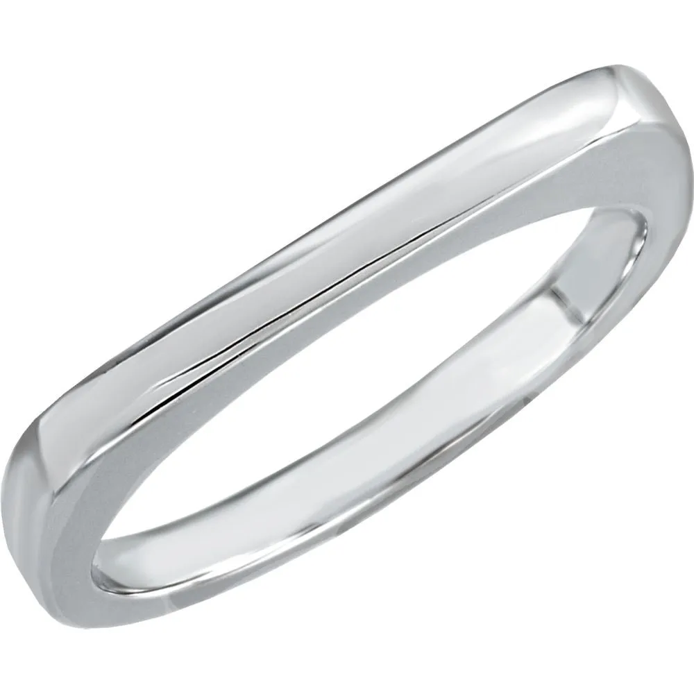 Sterling Silver Stackable Ring, Size 7