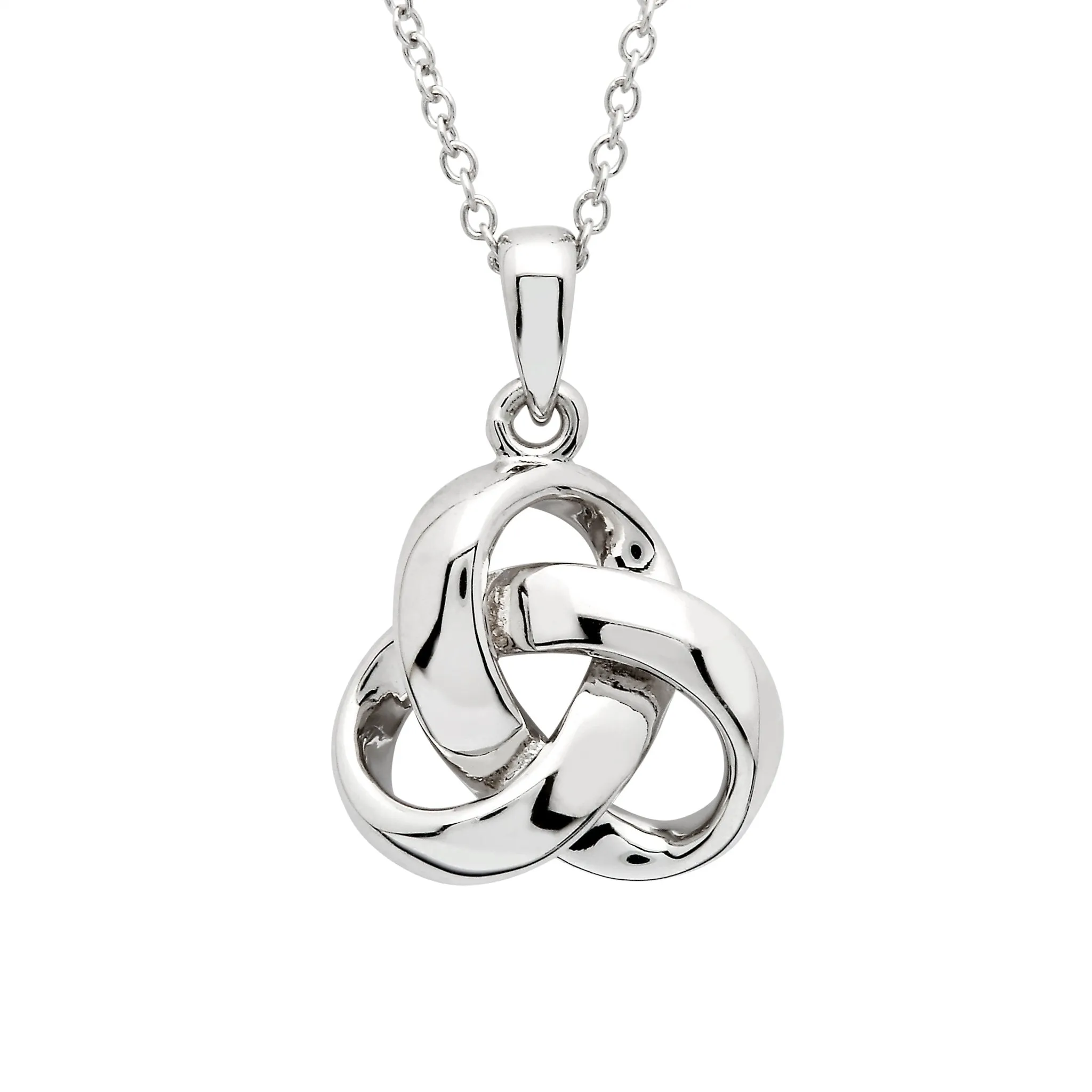 Sterling Silver Trinity Pendant with Chain SP2271