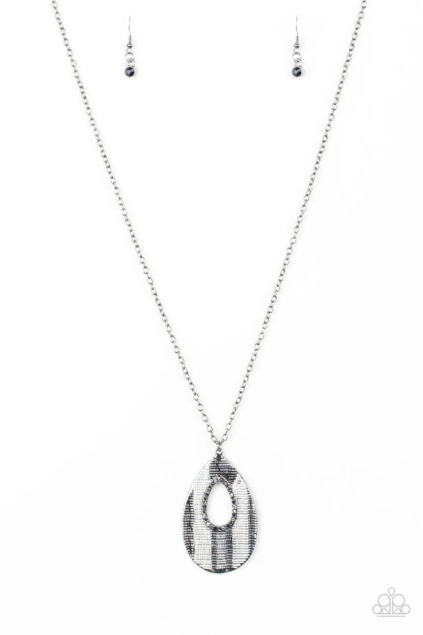 Stop, TEARDROP, and Roll Multi Paparazzi Necklace