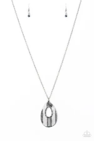 Stop, TEARDROP, and Roll Multi Paparazzi Necklace