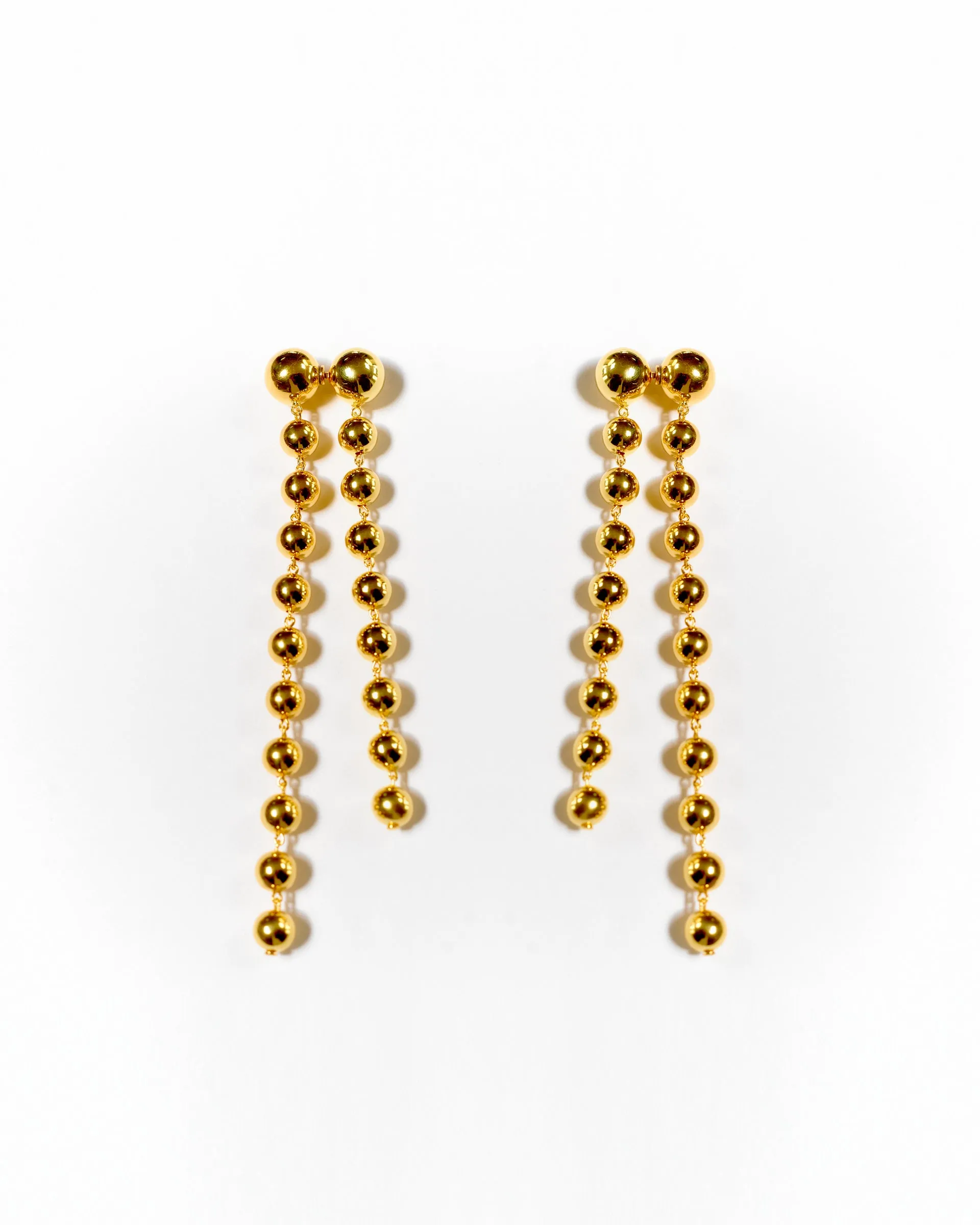 String Earrings - Gold