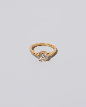 Sun & Moon Ring - White Diamond