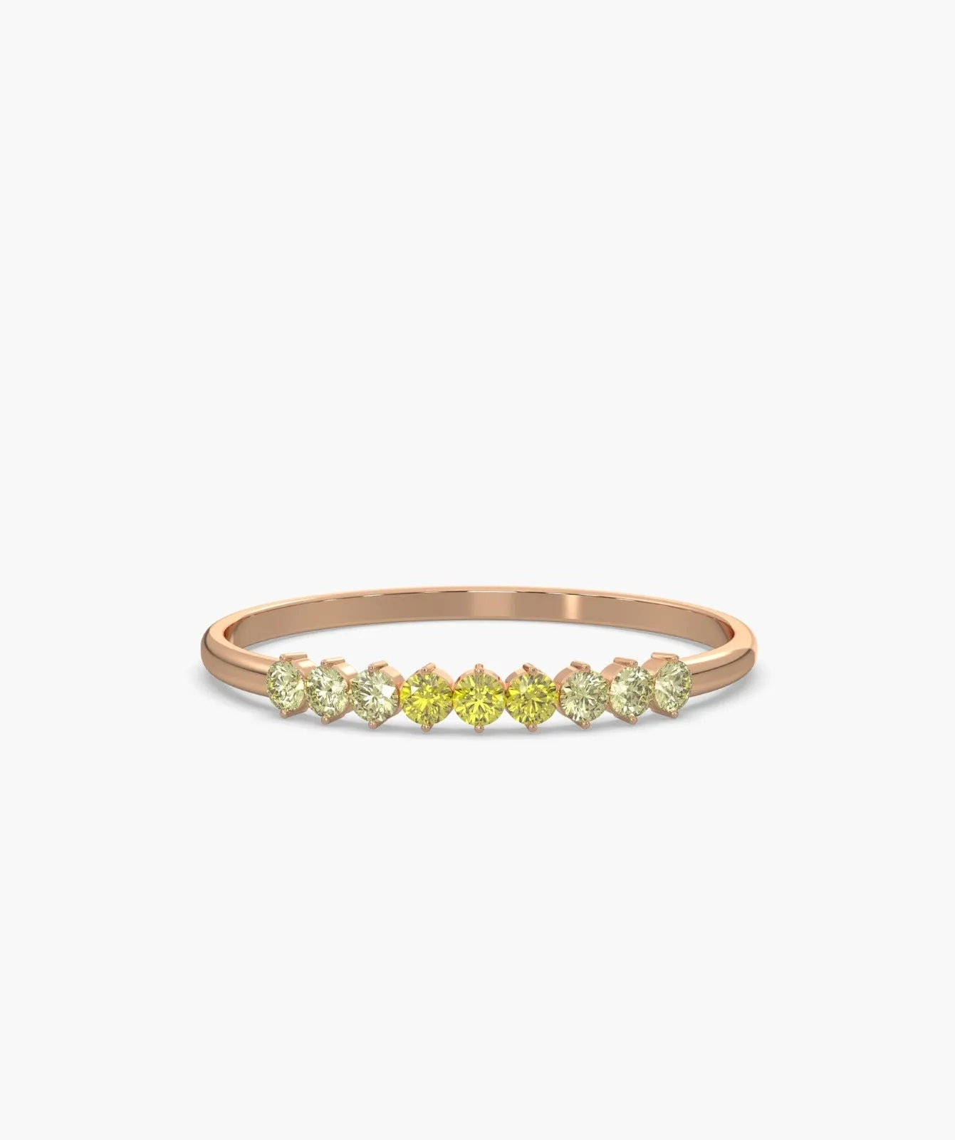Sunset Glow Diamond Band