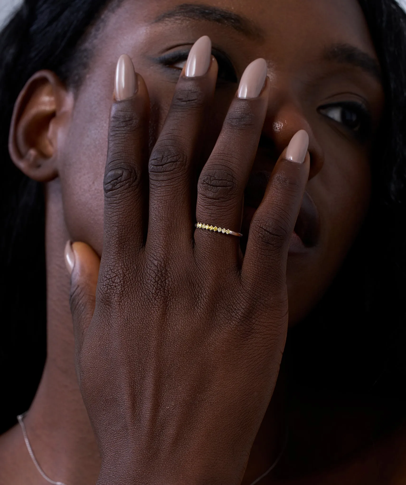 Sunset Glow Diamond Band