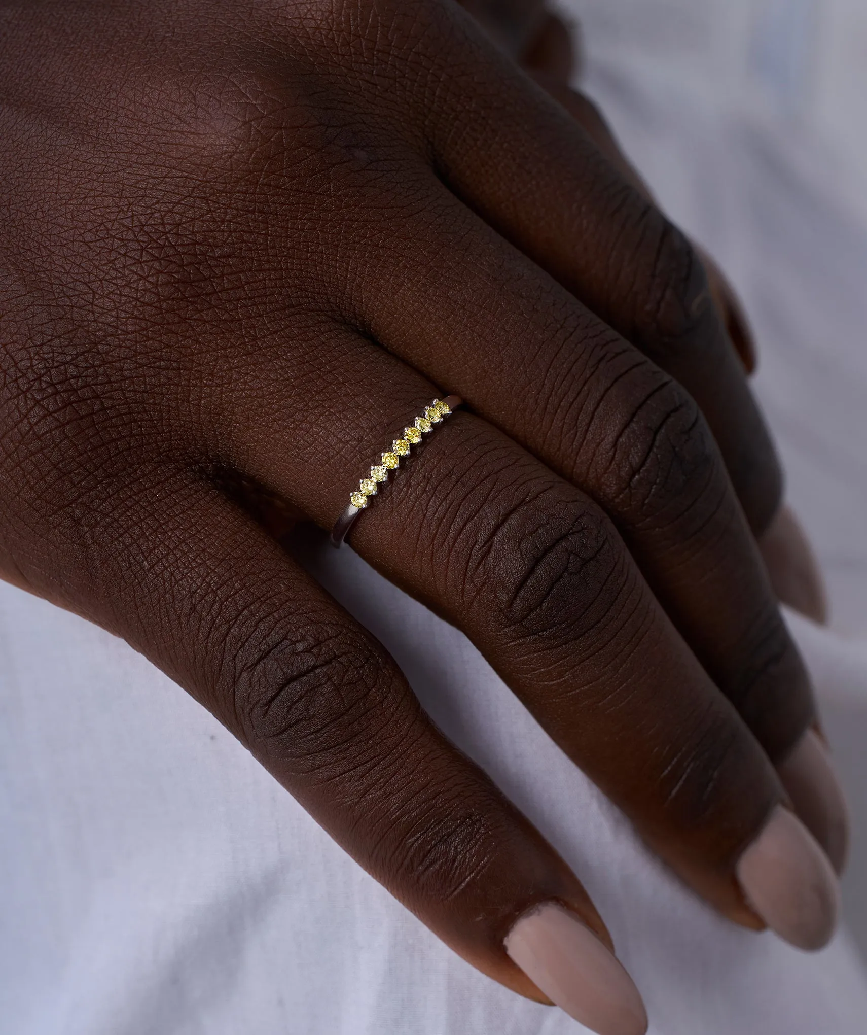 Sunset Glow Diamond Band
