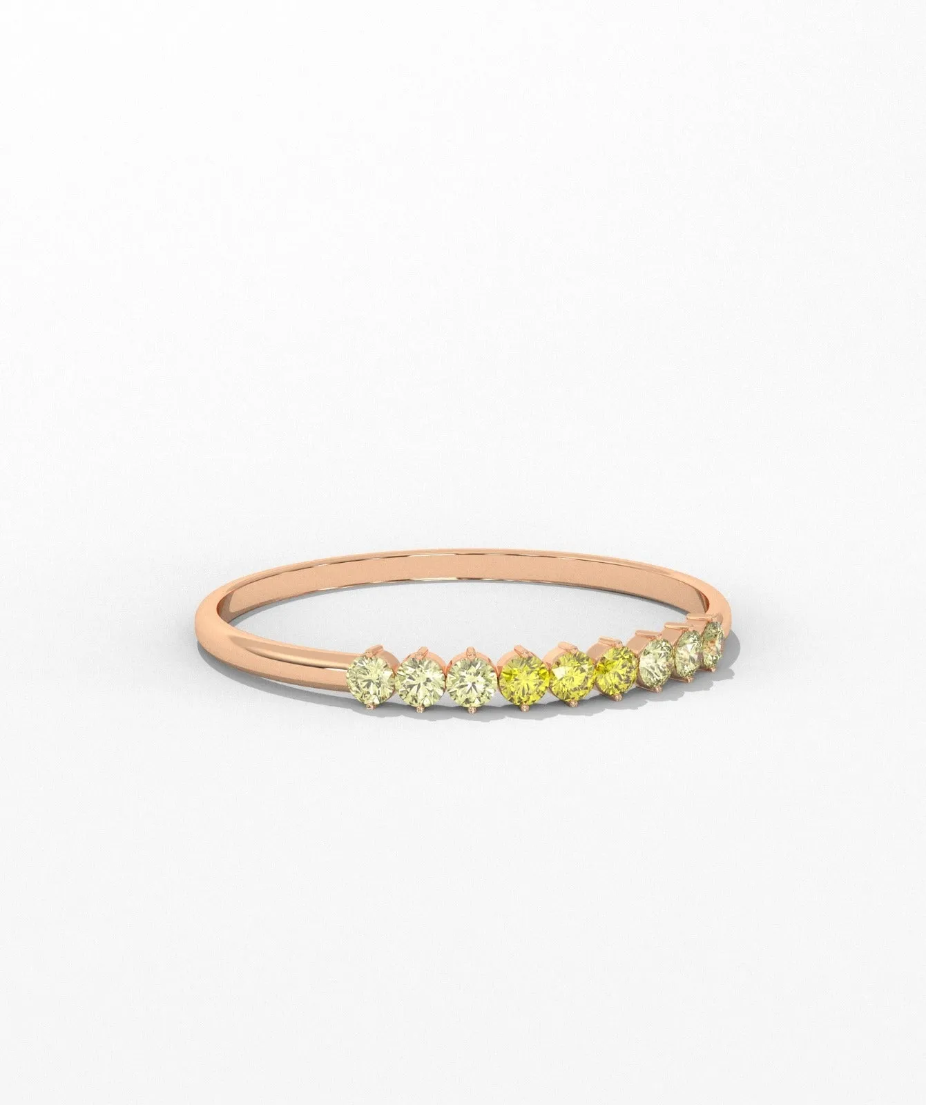 Sunset Glow Diamond Band