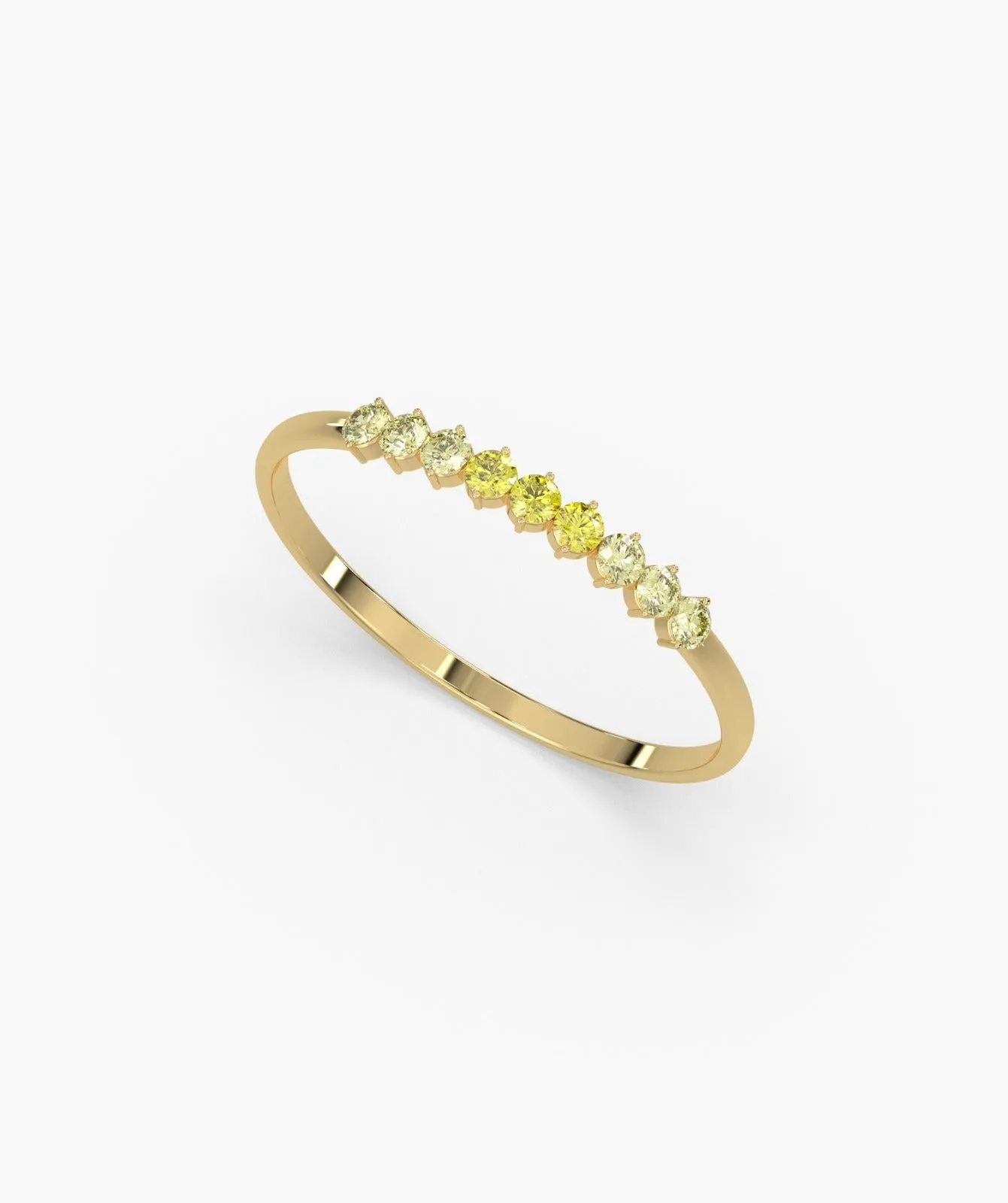 Sunset Glow Diamond Band