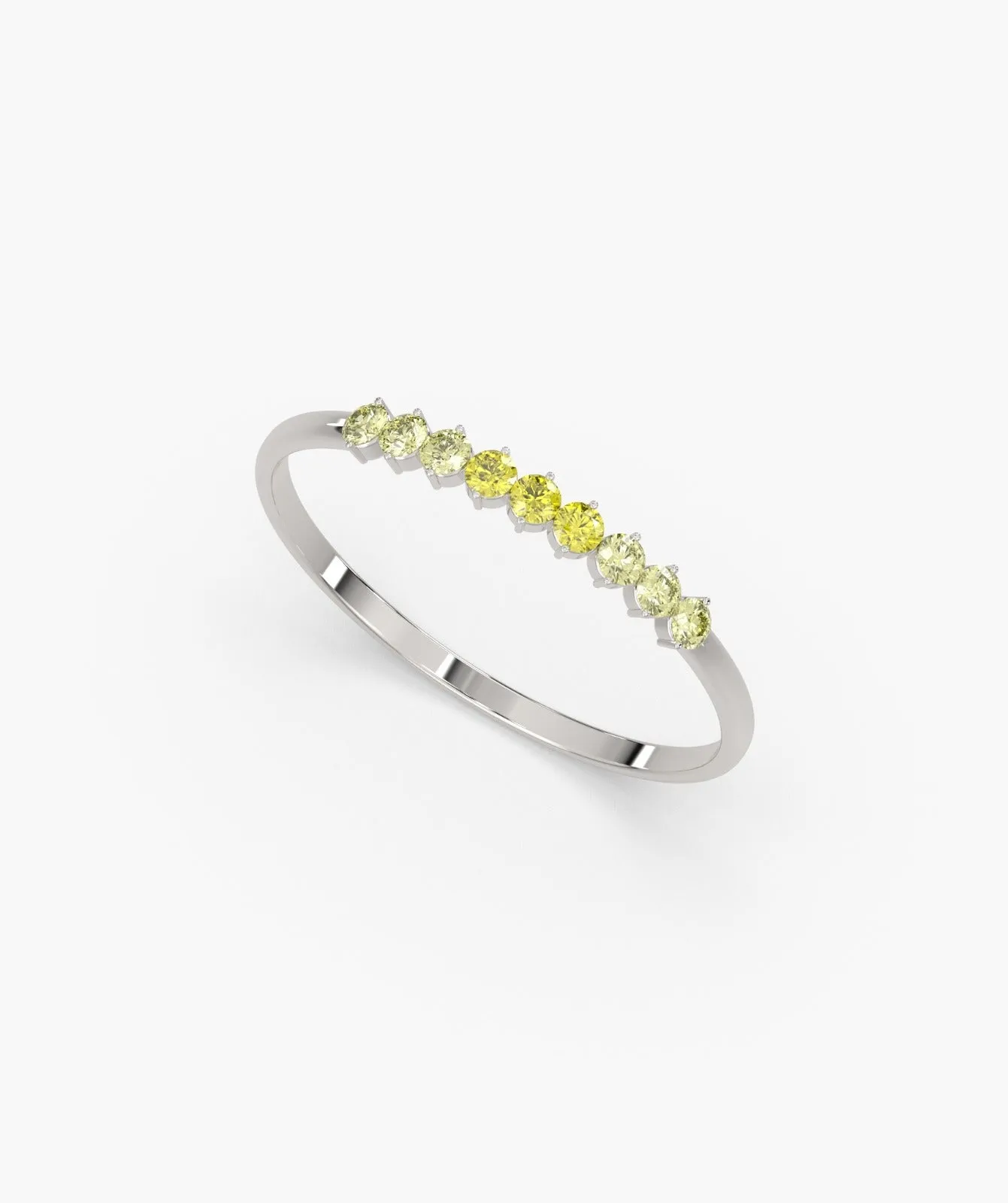 Sunset Glow Diamond Band