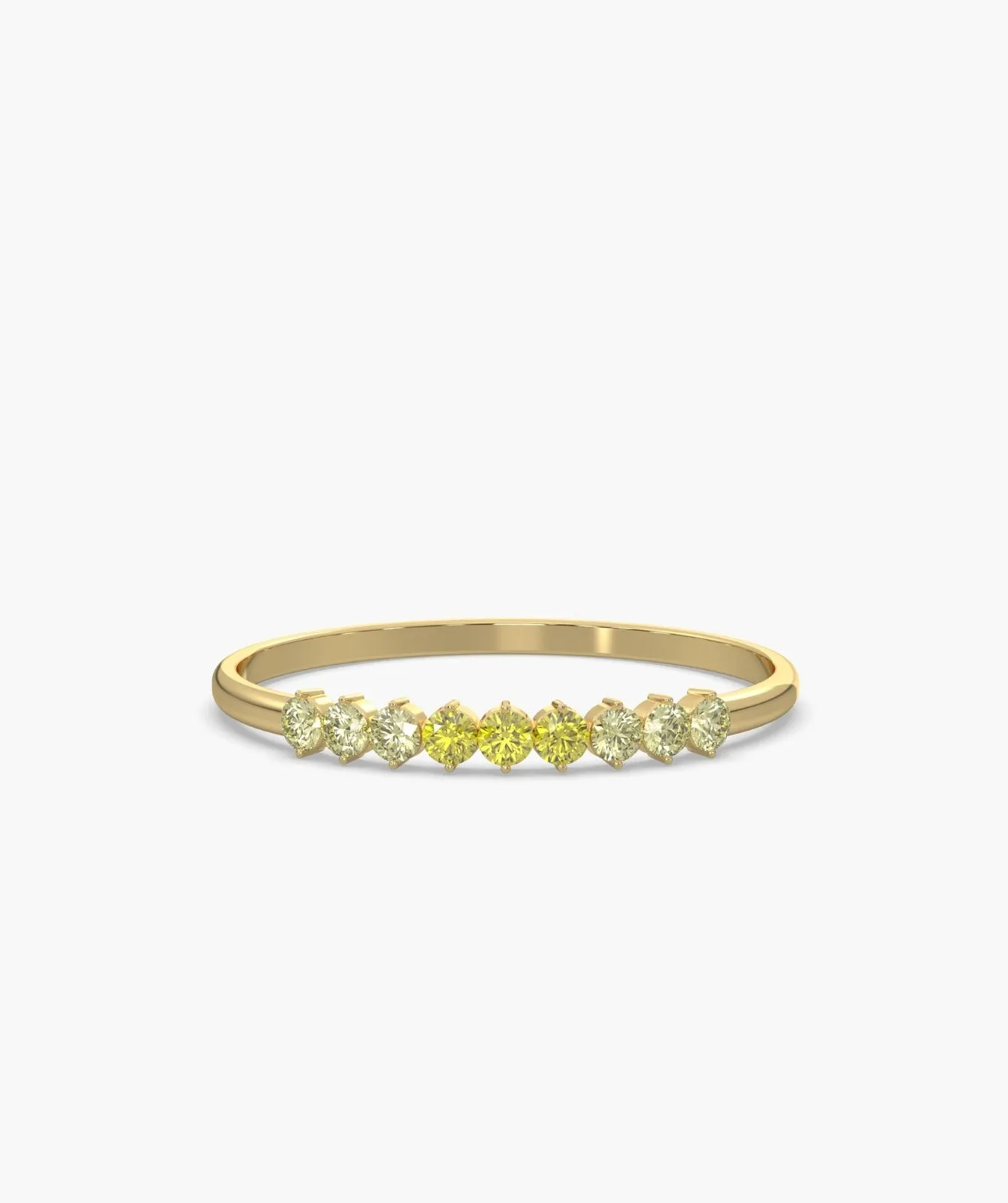 Sunset Glow Diamond Band
